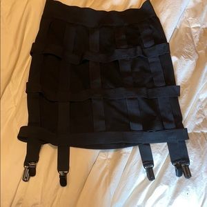 Lip Service garter skirt